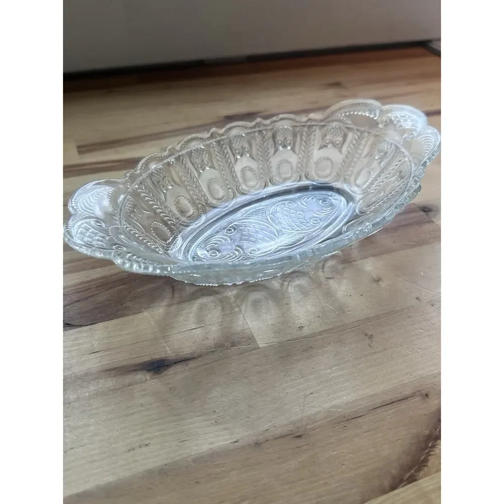 Antique EAPG Glass Lot Seneca Loop Adams Egyptian Sphinx Portland Loop Dart 8pc